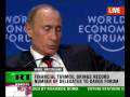 Putin answers questions at Davos