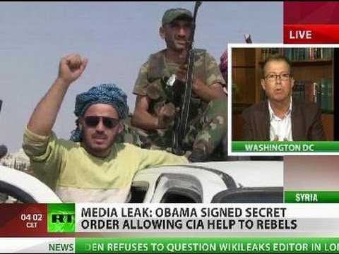 Leaked: Obama approved covert CIA support for Syria rebels