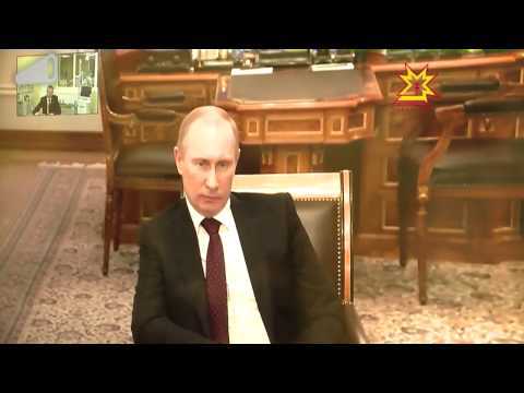 Видеоконференция с Путиным о здравоохранении
